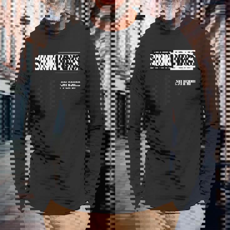 Sr-71 Birdkunk Works Bird 長袖Tシャツ 高齢者への贈り物