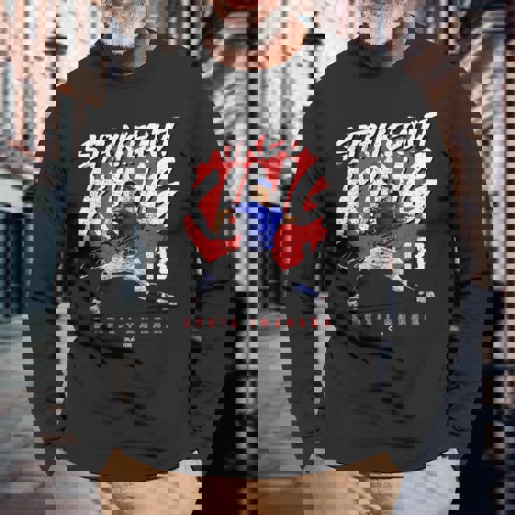 Strikeout Kinghota Imanaga Chicago Mlbpa 長袖Tシャツ 高齢者への贈り物