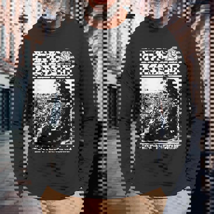 Sun Records X エルヴィス・プレスリー You're A Heartbreaker 長袖Tシャツ 高齢者への贈り物