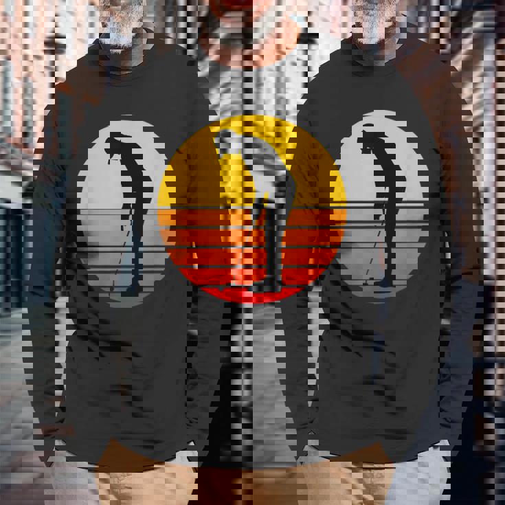 Tap In 面白いゴルフスカート 男性用 面白いパッティングゴルフシャツ 長袖Tシャツ 高齢者への贈り物