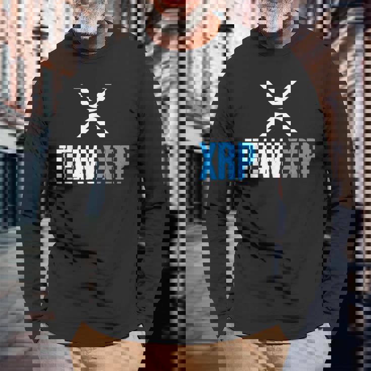 Team Xrp 長袖Tシャツ 高齢者への贈り物