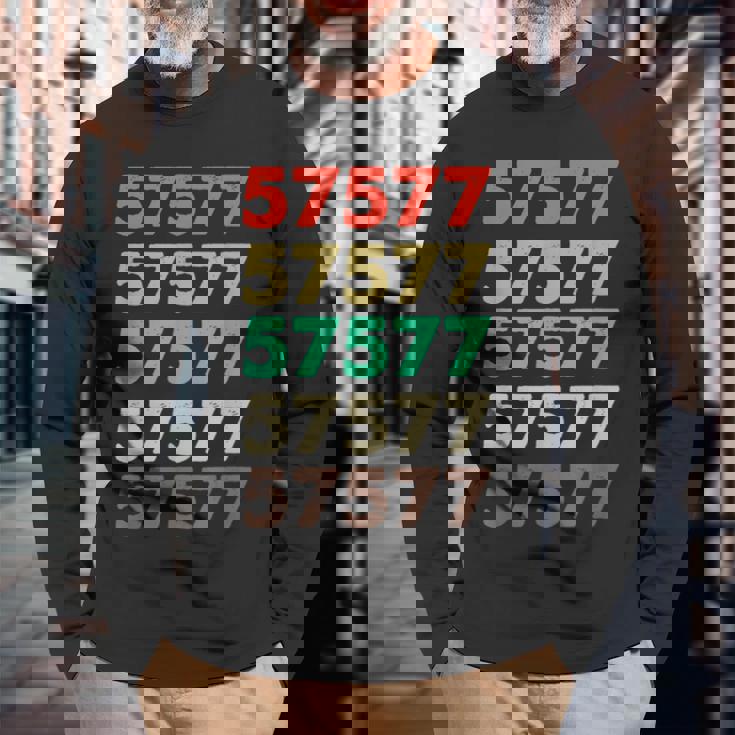 Thatays 57577 レトロジップコードtシャツ 57577 長袖Tシャツ 高齢者への贈り物