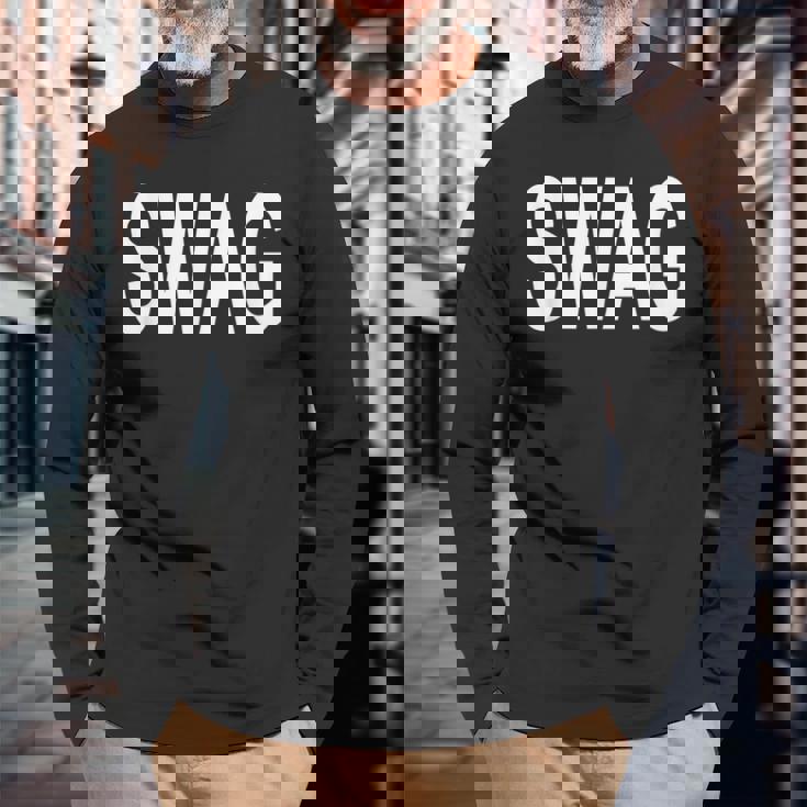 Thatayswag 長袖Tシャツ 高齢者への贈り物