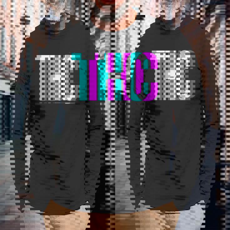 Thc Cinematoner Weedtoned Kiffer 420 カンナビス ボンジョイント 長袖Tシャツ 高齢者への贈り物