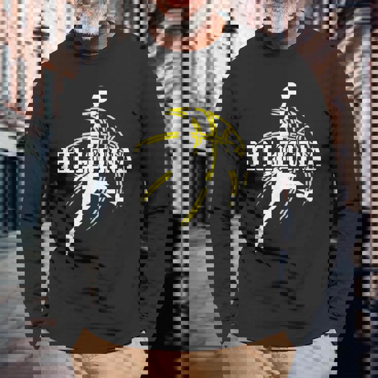 Tifosoupport Pallacanestro Bologna Italia Pallacanestro Maglietta a maniche lunghe Regalos para ancianos