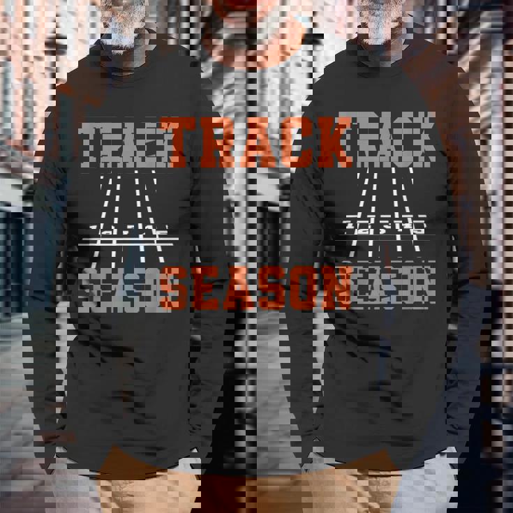 Trackeason フィールドスローアーズ ランナーショット 陸上競技 長袖Tシャツ 高齢者への贈り物