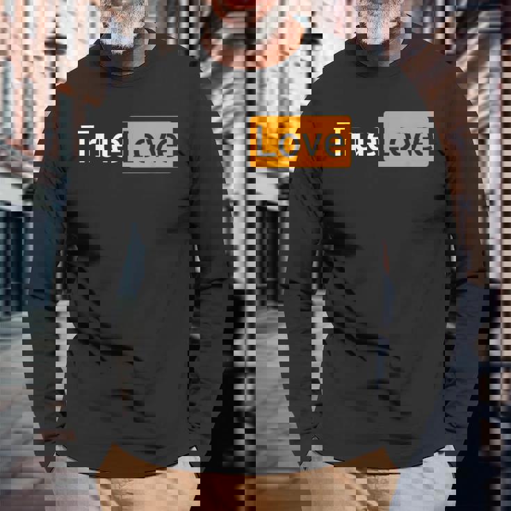 True LoveParty Dad Joke 長袖Tシャツ 高齢者への贈り物