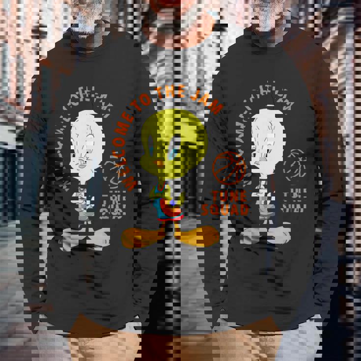 Tweety Welcome To The Jam 長袖Tシャツ 高齢者への贈り物