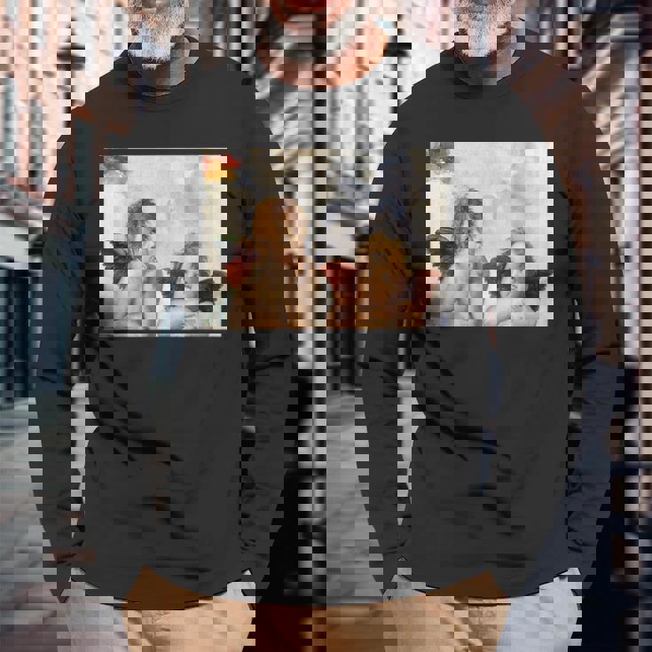 Two Angels Cherubs システィーナ 長袖Tシャツ 高齢者への贈り物