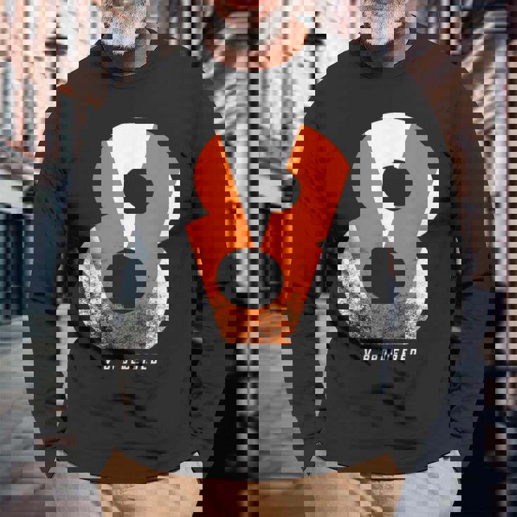 V8 Powered エンジン マッスルカー ピックアップトラック ファン 長袖Tシャツ 高齢者への贈り物