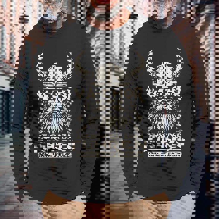 Va-Thor リードに生まれる 長袖Tシャツ 高齢者への贈り物