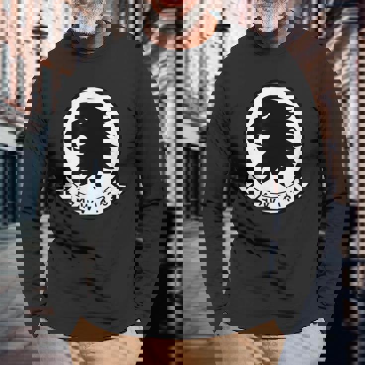 Vaw-113 空挺コマンド&コントロール飛行隊 113 ブラックイーグルス 長袖Tシャツ 高齢者への贈り物