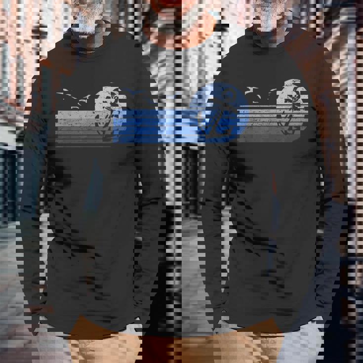 Vintage Anchorailor Captainailor Langarmshirts Geschenke für alte Männer