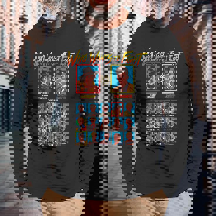 Who Wants To Fight Doctors Doctor 長袖Tシャツ 高齢者への贈り物