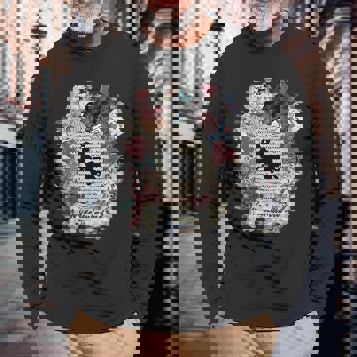 Wonderland Elements Party アリス・イン・ワンダーランド 長袖Tシャツ 高齢者への贈り物