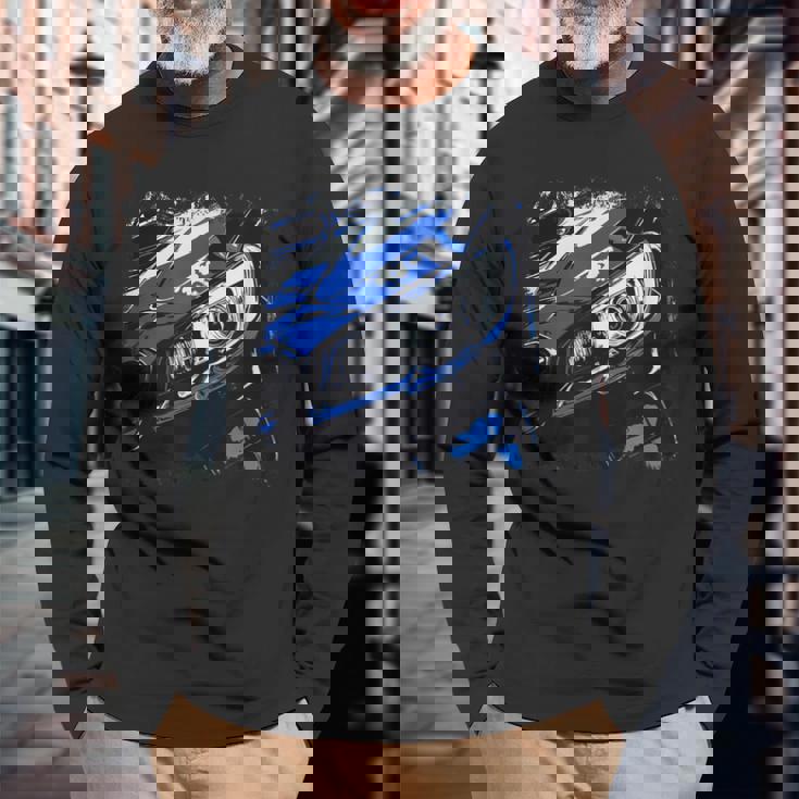 Wrx 日本車 長袖Tシャツ 高齢者への贈り物