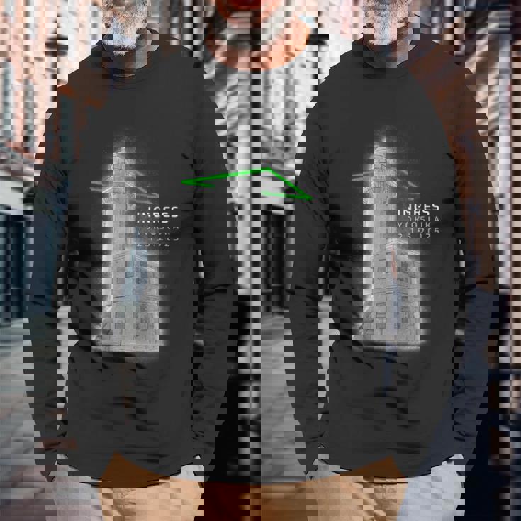 Yokosuka Lighthouse Enlightened 2025 長袖Tシャツ 高齢者への贈り物