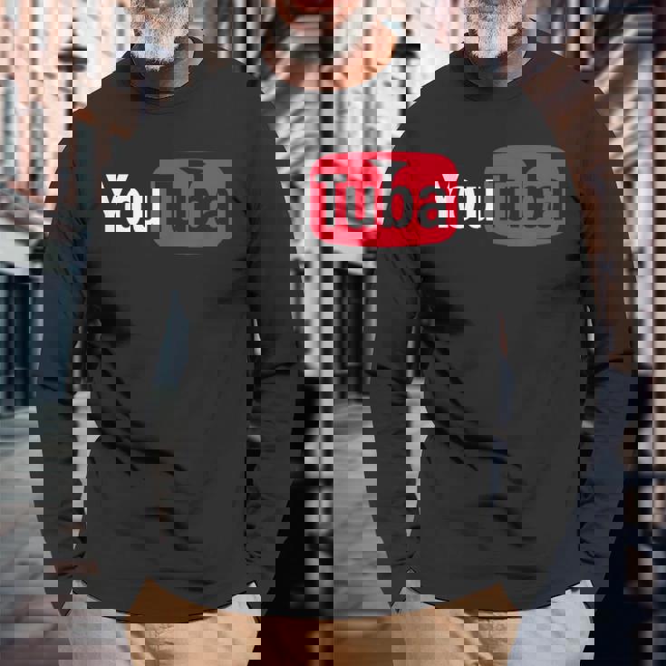 Youtuba マーチングバンドシャツ キャンプ チューバ ペップラリー ファニーメンバー 長袖Tシャツ 高齢者への贈り物