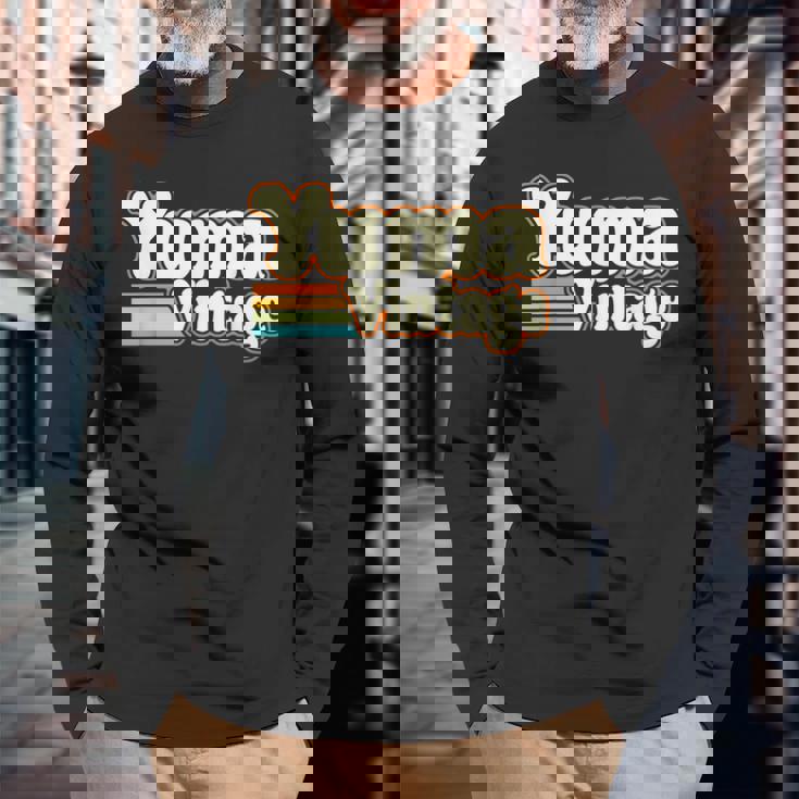 Yumaintage ユマヴィンテージ 長袖Tシャツ 高齢者への贈り物