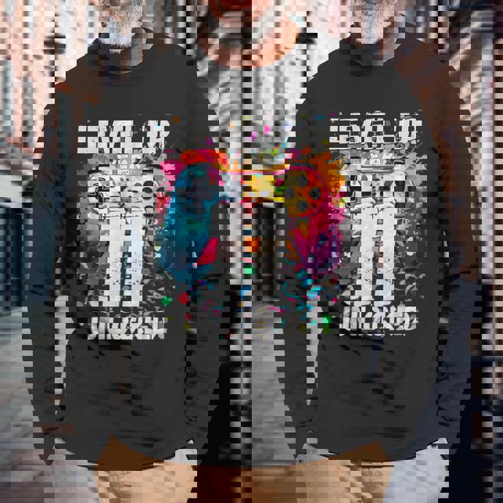 「My 11Th Birthday Boy」ゲーム ビデオゲーム 11歳の誕生日 長袖Tシャツ 高齢者への贈り物