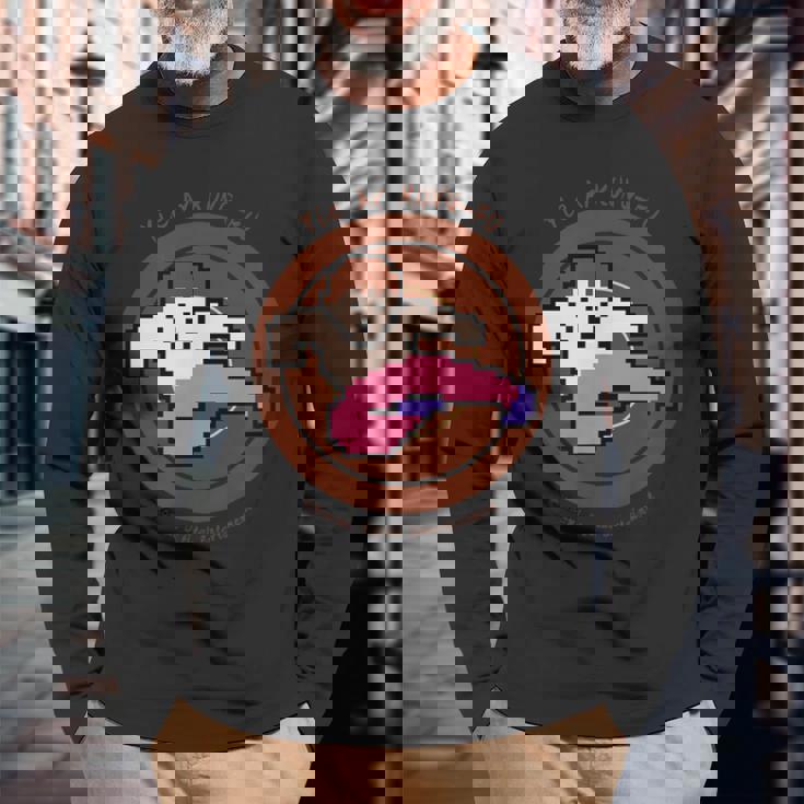 「イー・アル・カンフー」李（リー） 長袖Tシャツ 高齢者への贈り物