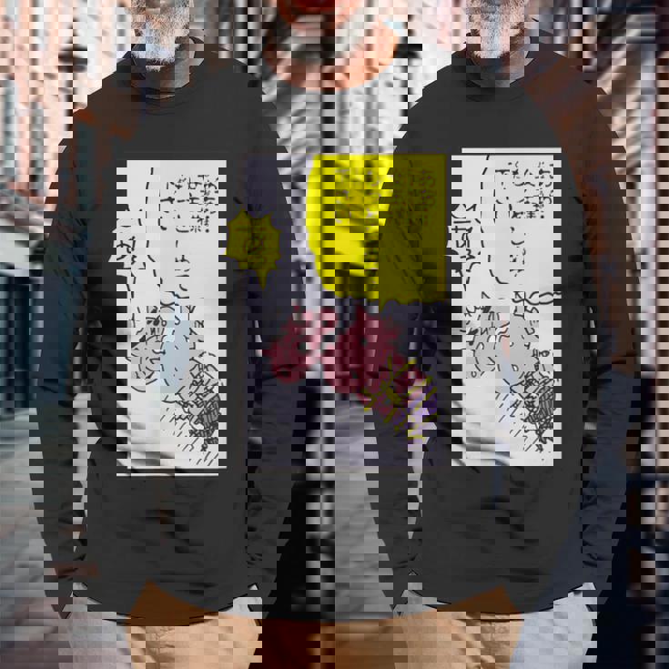 【まんが】クレヨンしんちゃん ぶりぶりざえもん名言４ 長袖Tシャツ 高齢者への贈り物