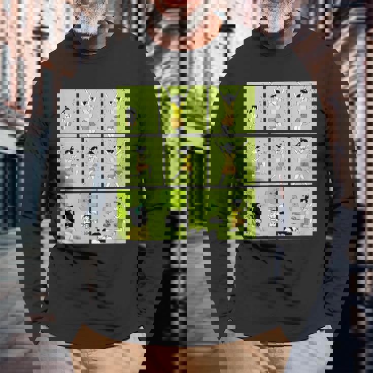 【まんが】クレヨンしんちゃん よしなが先生 ひまわり体操 長袖Tシャツ 高齢者への贈り物