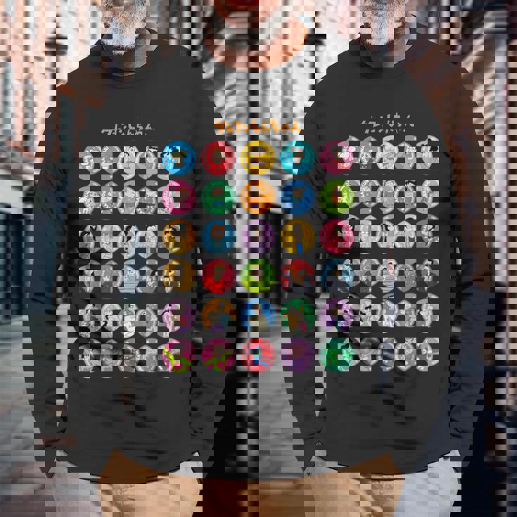 【まんが】クレヨンしんちゃん 全員集合！ 長袖Tシャツ 高齢者への贈り物