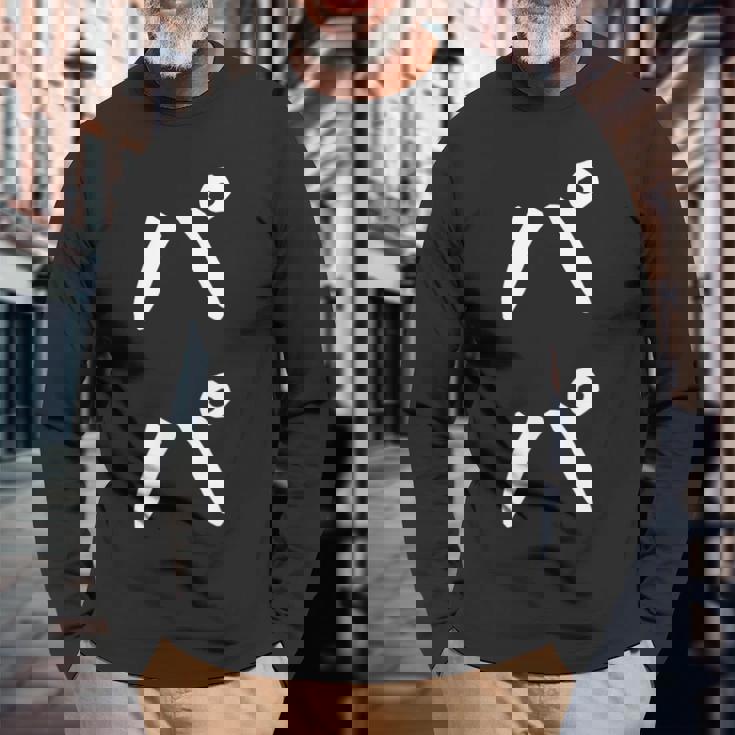 【パパ】お父さん 父 親父 おやじ 父の日 親 親子 家族 お揃い 新米パパ ギャグ ネタ ウケ狙い 文字 おもしろ 長袖Tシャツ 高齢者への贈り物