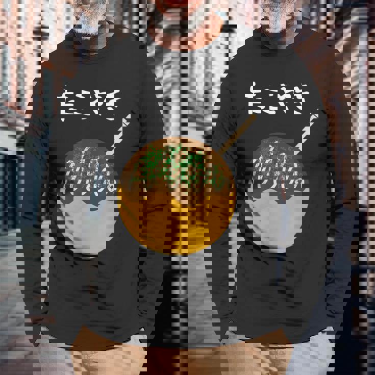 おもしろtシャツ【たこやき】かわいい 日本のお土産 ギャグ ネタ ウケ狙い 贈り物 ギフト 長袖Tシャツ 高齢者への贈り物