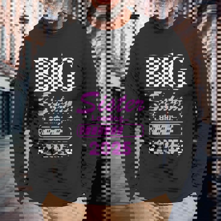 お姉さんローディング2025 お姉さんに昇進 長袖Tシャツ 高齢者への贈り物