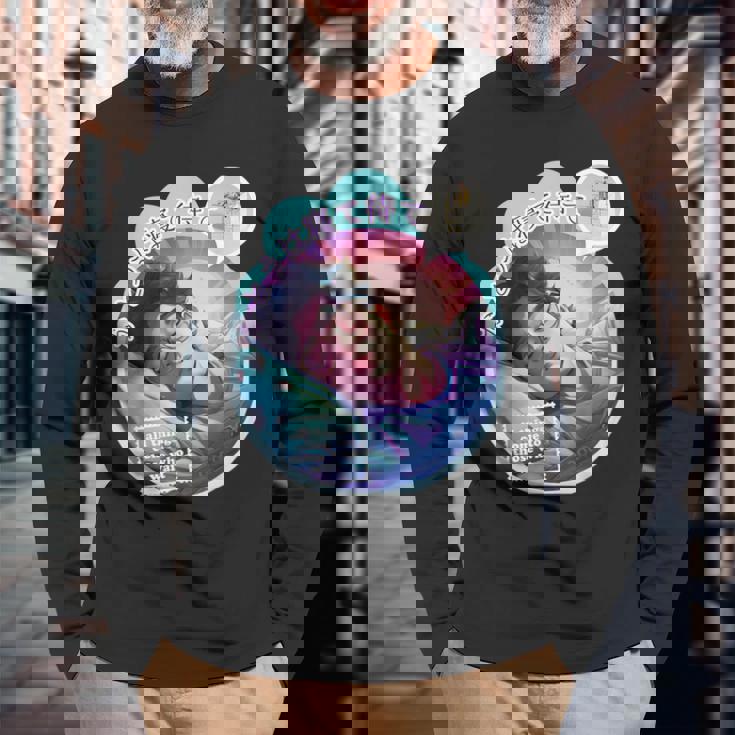 かとう寝て待て おもしろ ネタ ことわざのもじり ことわざ ギャグ ダジャレ 果報は寝て待て 笑える うけ狙い ユーモア 長袖Tシャツ 高齢者への贈り物