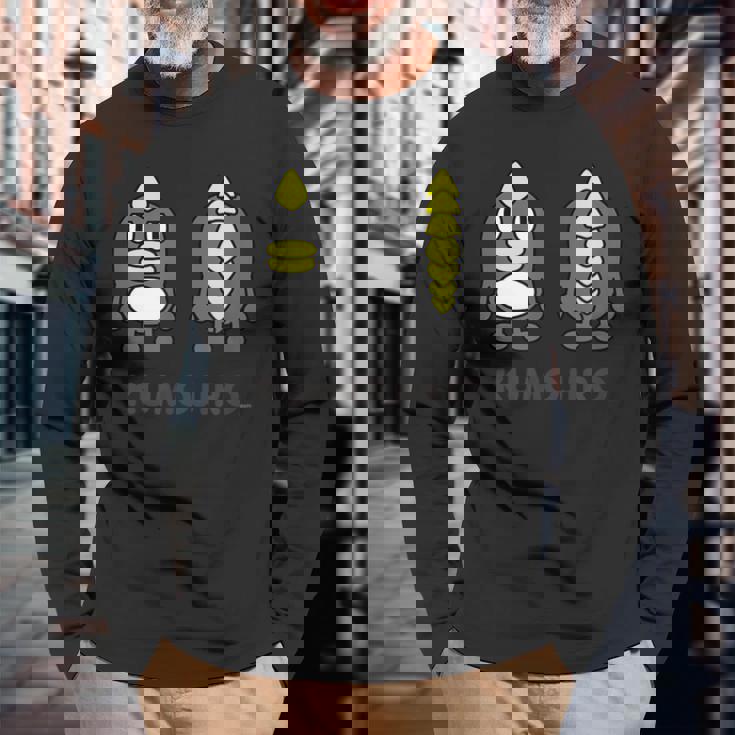 くもジロー 長袖Tシャツ 高齢者への贈り物