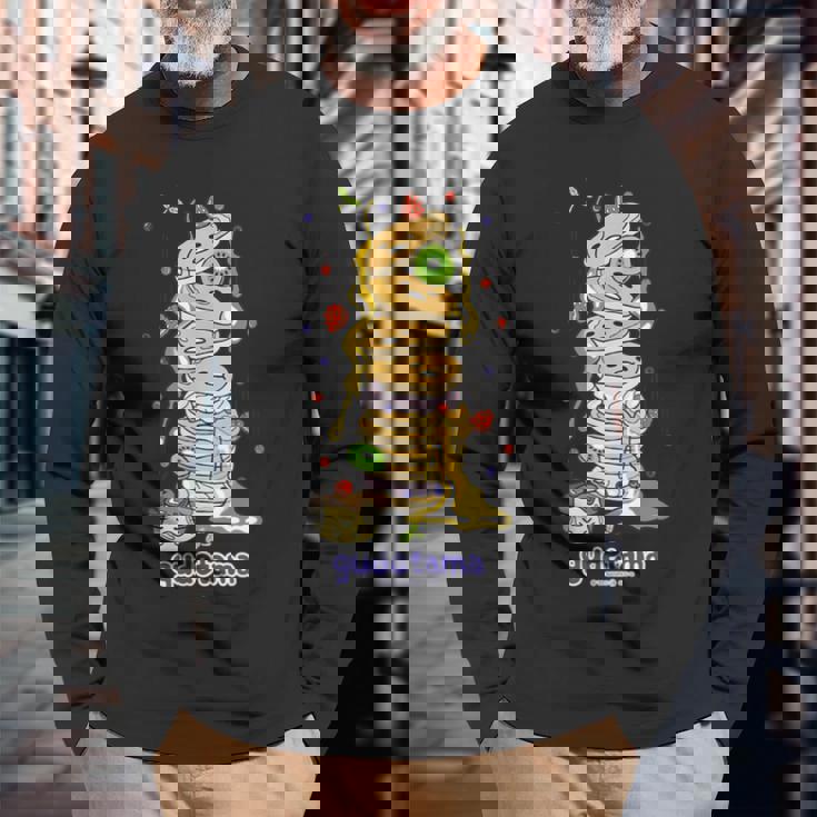 ぐでたま パンケーキ 長袖Tシャツ 高齢者への贈り物