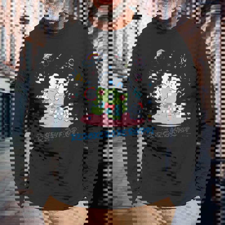 けろけろけろっぴ タンバリン 【バレンタインギフトにおすすめ！】 長袖Tシャツ 高齢者への贈り物