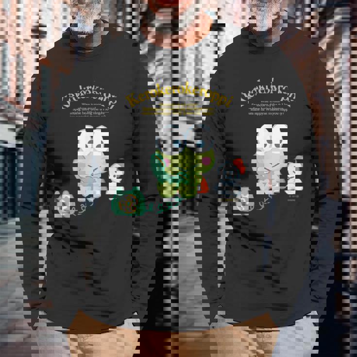 けろけろけろっぴ ハピネスマイルーム 長袖Tシャツ 高齢者への贈り物