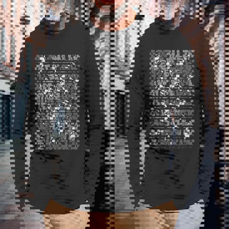 けん玉トリックケンダマトリックネーム「Spirit Of Kendama」 長袖Tシャツ 高齢者への贈り物