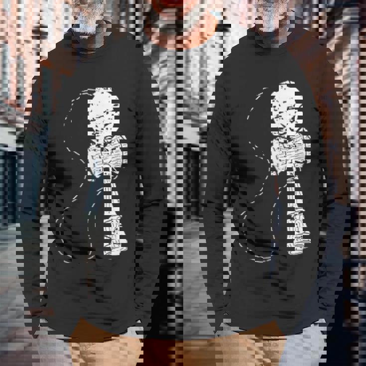 けん玉プレーヤー けん玉アパレル けん玉 トリックトレーニングギア 長袖Tシャツ 高齢者への贈り物