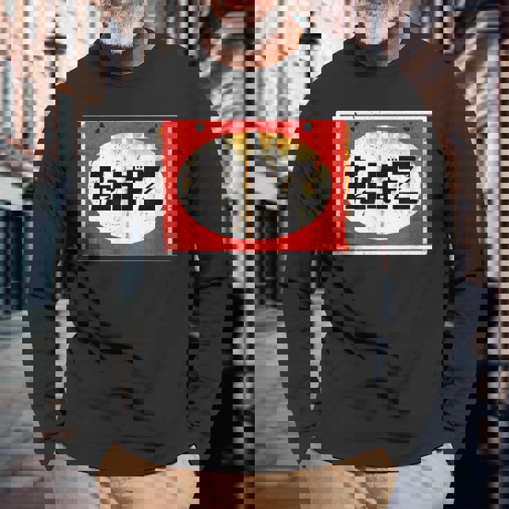 たばこ 昭和 レトロ 看板 昭和風 デザイン レトロな雰囲気 レトロ好き おもしろ 長袖Tシャツ 高齢者への贈り物