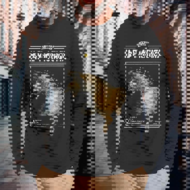 へそてんねこ、うずら 猫 へそ天 鶉 Cat 長袖Tシャツ 高齢者への贈り物