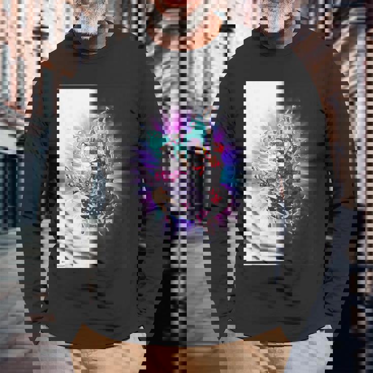 アイドルランドプリパラ デザインc 長袖Tシャツ 高齢者への贈り物