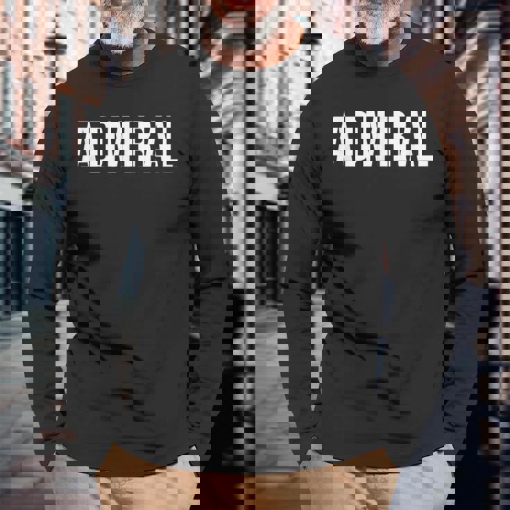 アドミラル 長袖Tシャツ 高齢者への贈り物