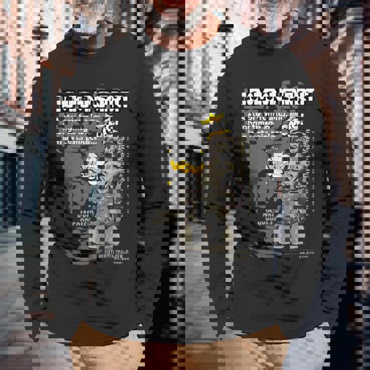 アメコミ風 縄文土偶 土偶 縄文のビーナス 仮面の女神 縄文 土器 はにわ マンガ 昔ばなし 茅野市 国宝土偶 長袖Tシャツ 高齢者への贈り物