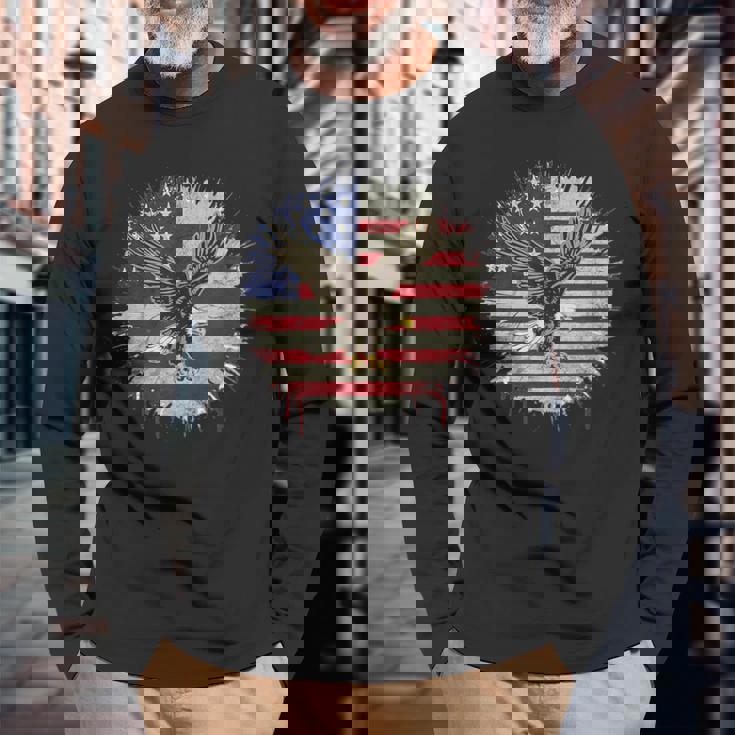 アメリカンイーグル 長袖Tシャツ 高齢者への贈り物