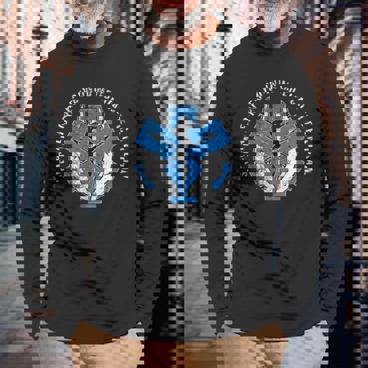 アメリカンマローダー：特殊部隊ダイビング医療技術者 長袖Tシャツ 高齢者への贈り物