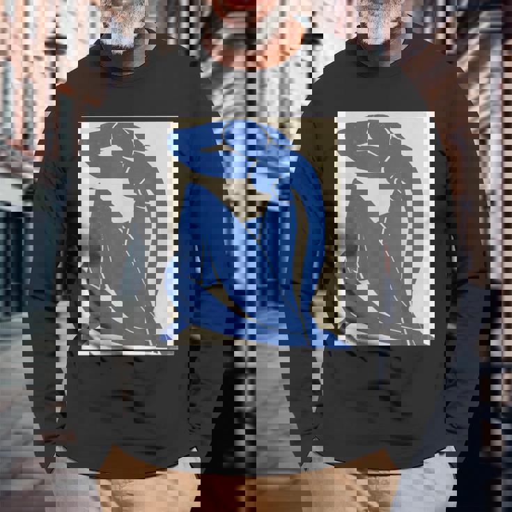 アンリ・マティス ブルーヌードii 長袖Tシャツ 高齢者への贈り物