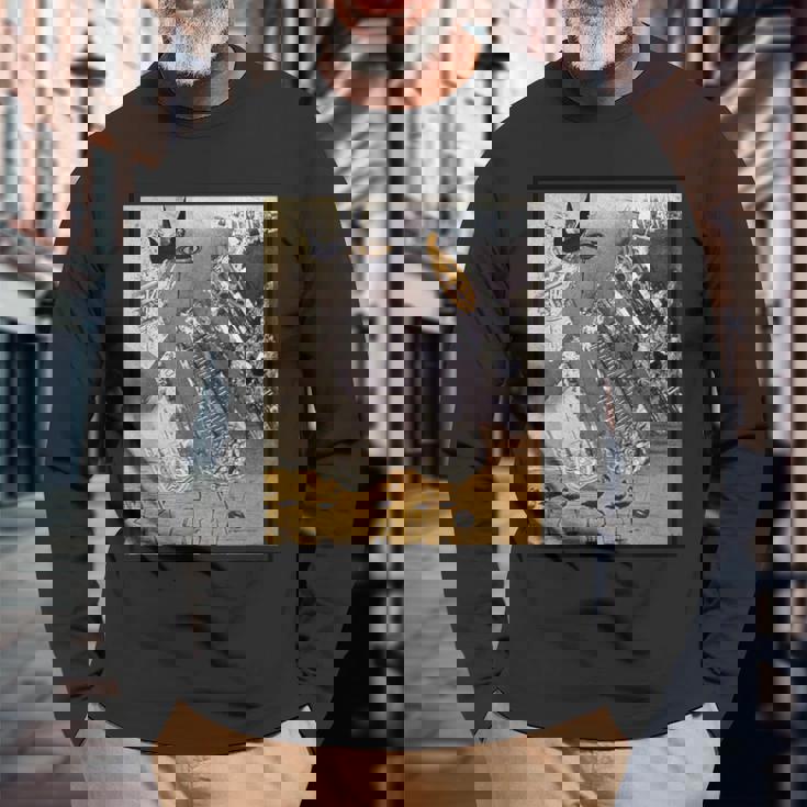 アートムーブメント、ダダイズム、マックス・エルンスト。 長袖Tシャツ 高齢者への贈り物