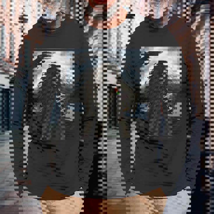 アードベッグ・アンソロジーハーピーの物語 長袖Tシャツ 高齢者への贈り物