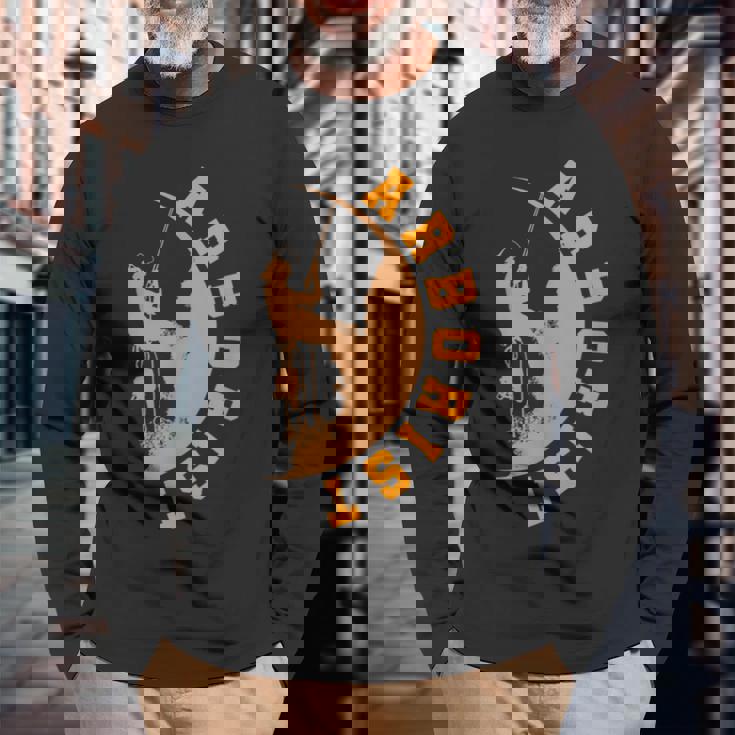 アーボリスト ナレッジツリー 外科医 樹芸家 長袖Tシャツ 高齢者への贈り物