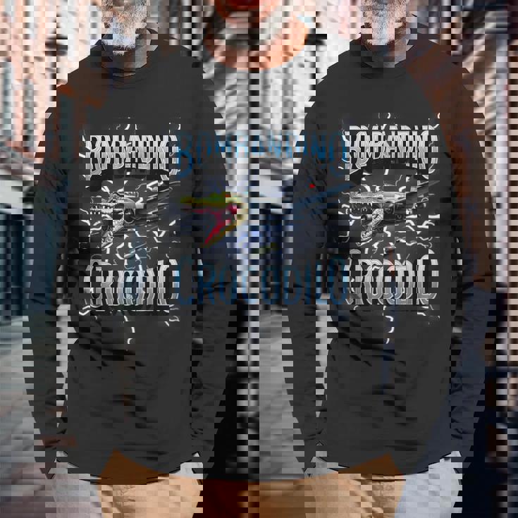 イタリアン ブレイン ボンバルディーノ クロコディロ ボンバルディーロ クロコディロ 長袖Tシャツ 高齢者への贈り物